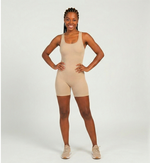 SuperCoffee Macaquinho Fitness e Alta Performance - Nude