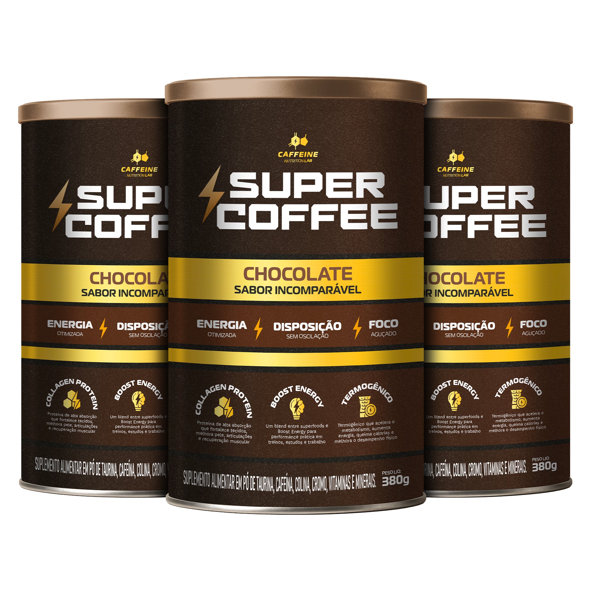 SUPERCOFFEE CHOCOLATE 380G