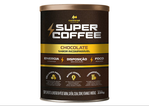 SuperCoffee Chocolate 220g Caffeine