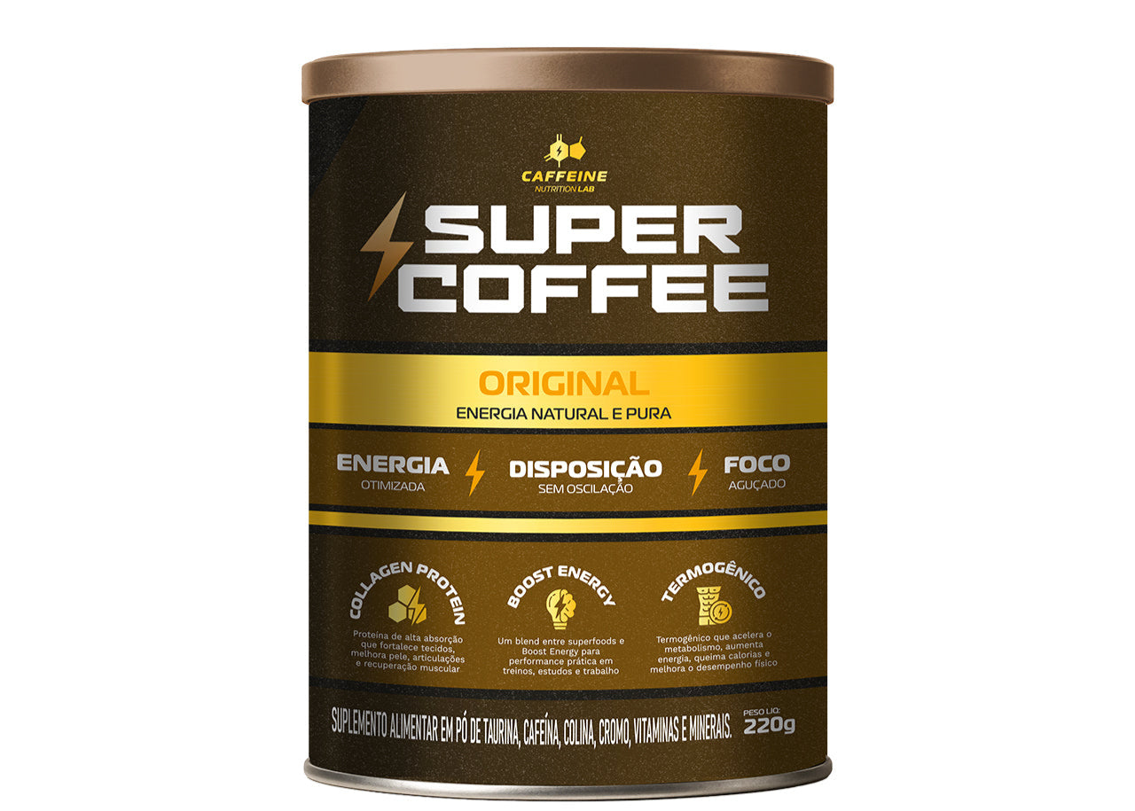 SuperCoffee Original 220g Caffeine