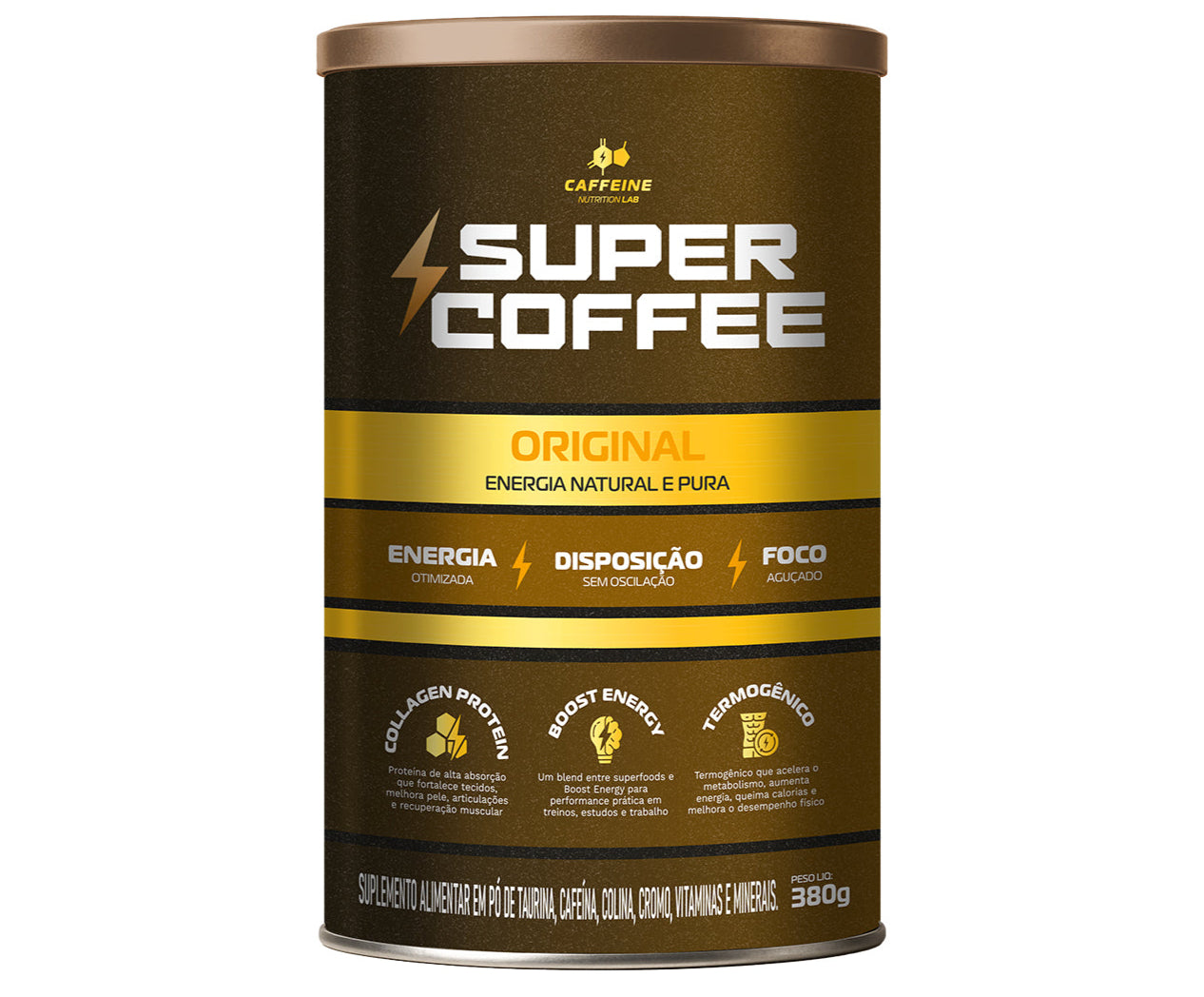 SuperCoffee Original 380g Caffeine