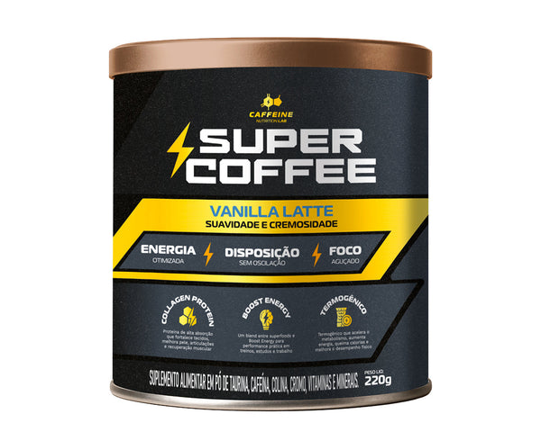 SUPERCOFFEE VANILLA LATTE 220G