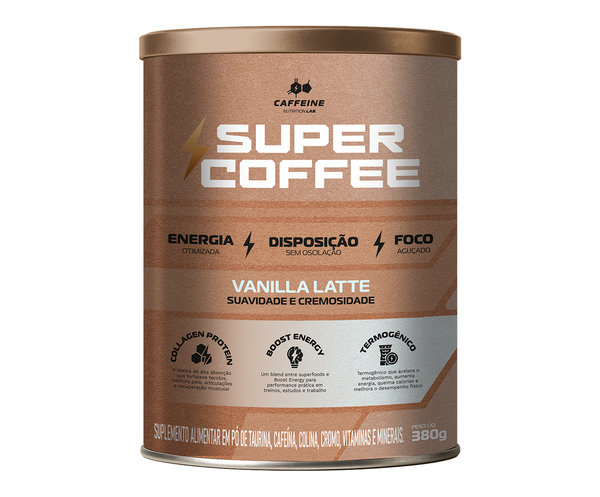 SUPERCOFFEE VANILLA LATTE 380G