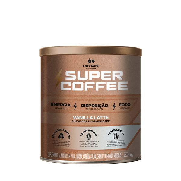 SUPERCOFFEE VANILLA LATTE 220G